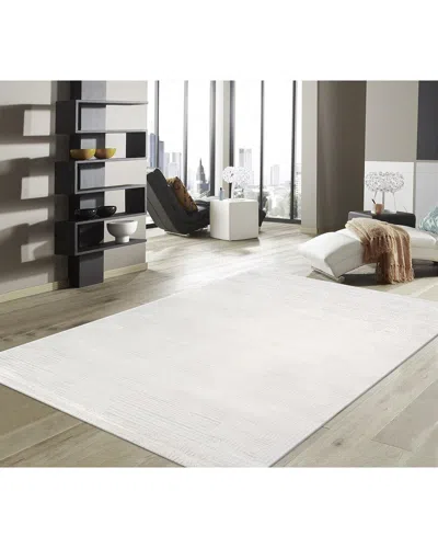 Pasargad Home Modern Turkish Sutton Transitional Area Rug In White