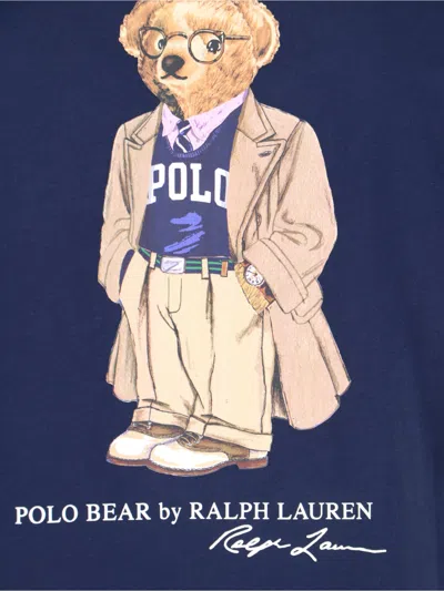 Polo Ralph Lauren Crew Neck Graphic Print Chest Pocket