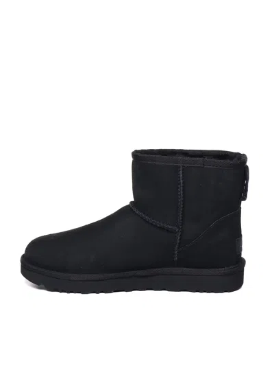 Ugg Womens Classic Mini Ii Boots In Black