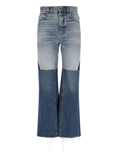 Chloé Patchwork Denim Jeans