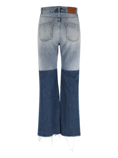 Chloé Patchwork Denim Jeans