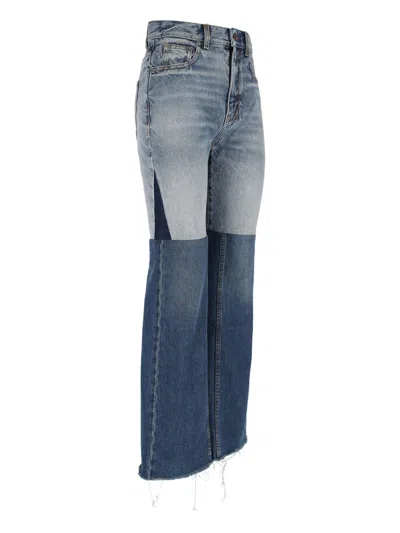 Chloé Patchwork Denim Jeans