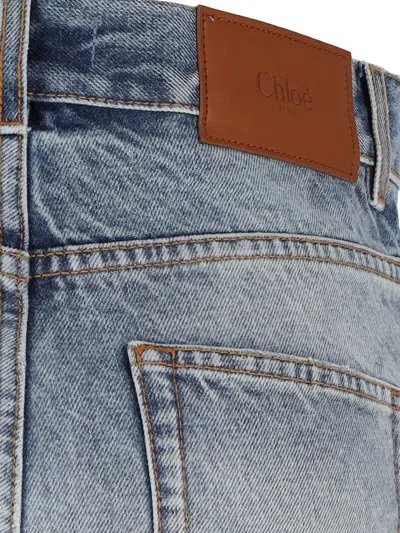 Chloé Patchwork Denim Jeans