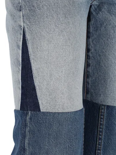 Chloé Patchwork Denim Jeans