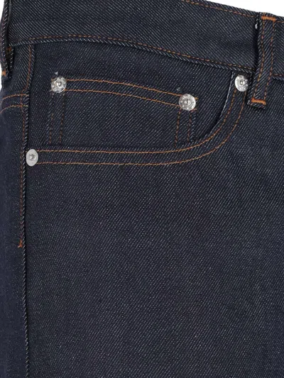 Apc Petit New Standard Jeans In Blue