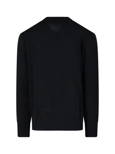 Amiri Hollywood Sweater With Embroidery In Black