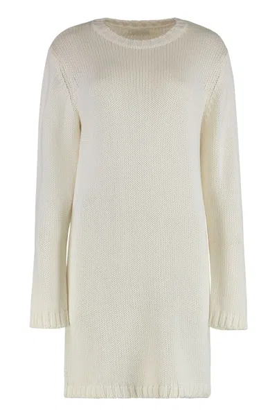 Sablyn Libby Knitted Dress In Neutral