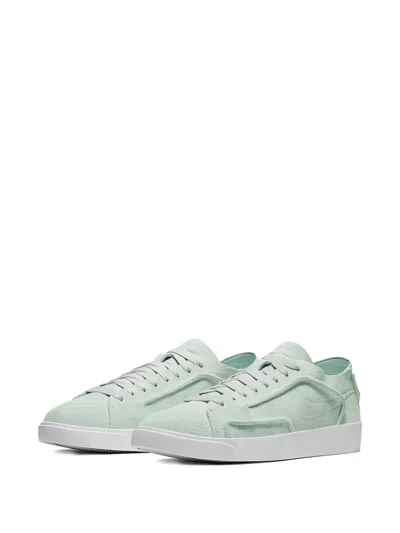 Nike Blazer Low Deconstructed Sneakers In Green