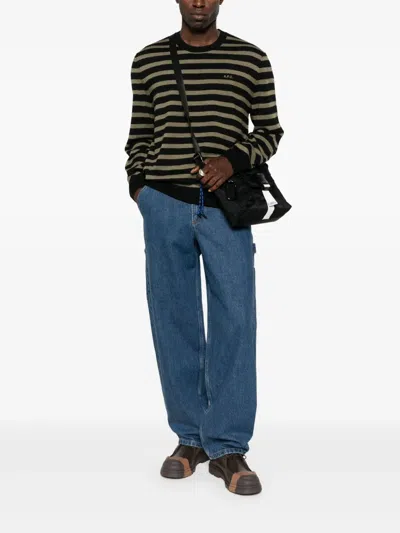 Apc Belt Bag A. P.c. Men Color Blue In Black