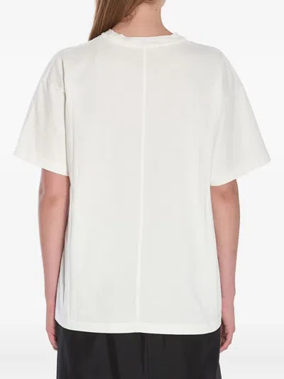 The Row Isha Oversize Cotton Jersey T-shirt In White