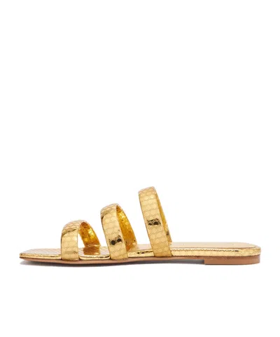 Casadei Atomium Leather Slides