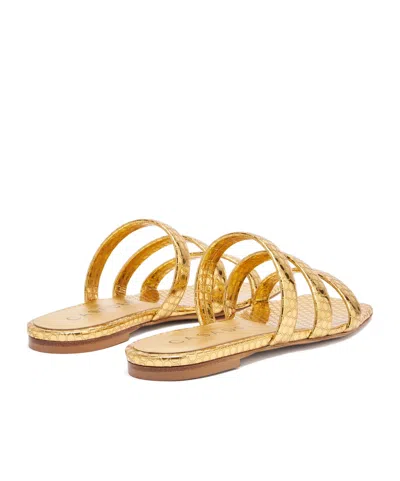 Casadei Atomium Leather Slides