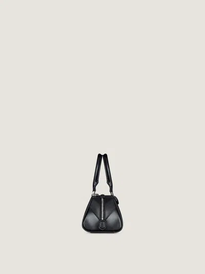 Givenchy Women Antigona East West Small Leather Shoulder Bag In Black