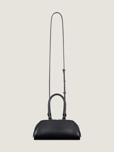 Givenchy Women Antigona East West Small Leather Shoulder Bag In Black