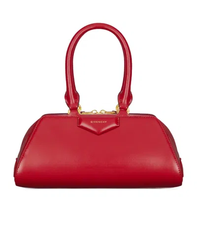 Givenchy Small Antigona Cube East-west Bag In Red