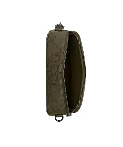 Coach Theo Kameratasche Aus Signature Jacquard