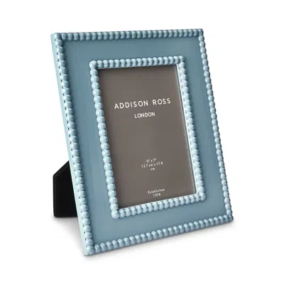Addison Ross Bobbin Picture Frame, 5 X 7 In Blue