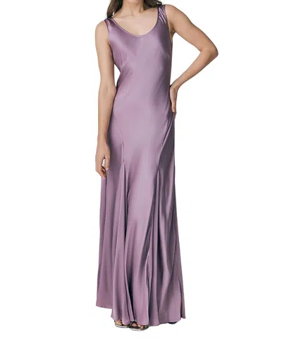 fitted lace wedding dress M&S X Ghost Satin V-Neck Tie Sleeve Midi Wrap Dress main image 0