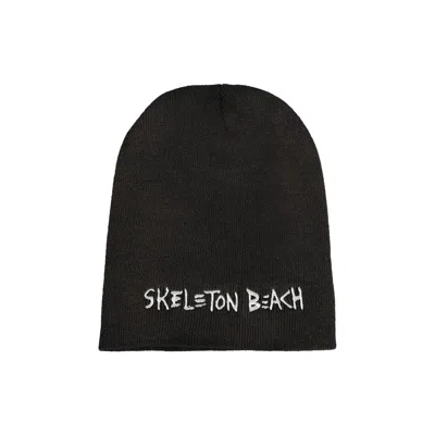 Pre-owned Gallery Dept. Skeleton Beach Beanie 'black'
