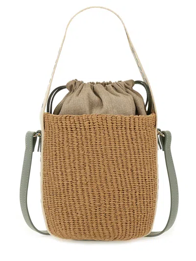 Chloé Small Woody Bucket Bag With Dual Handles