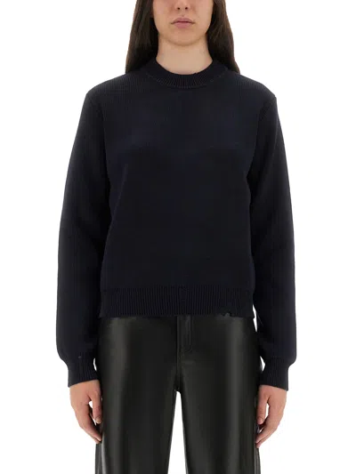 Golden Goose Dani Cotton Sweater In Black