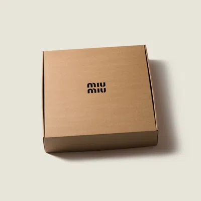 Miu Miu Wood Beach Racket Set