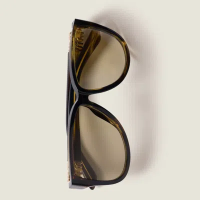 Miu Miu Miu Ombre Sunglasses In Gray