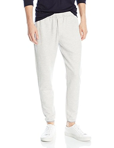 Theory Men's Pannos T Axis Terry Sweatpant In Light Heather Grey