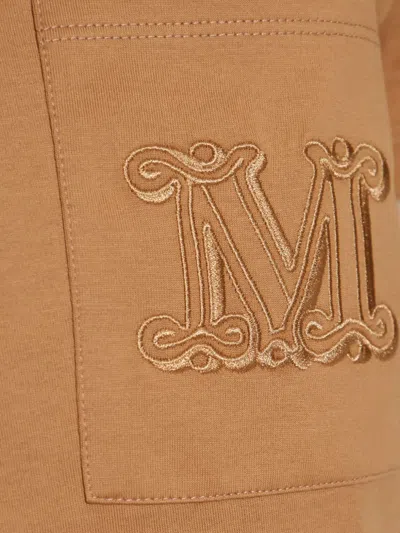 Max Mara Papaia T-shirt In Brown