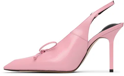 Jacquemus The High Cubisto Slingbacks In Light Pink
