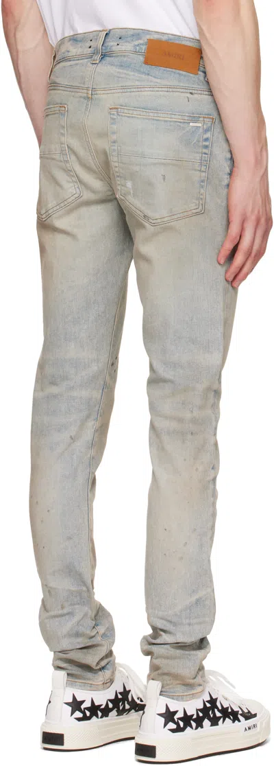 Amiri Blue Stack Jeans