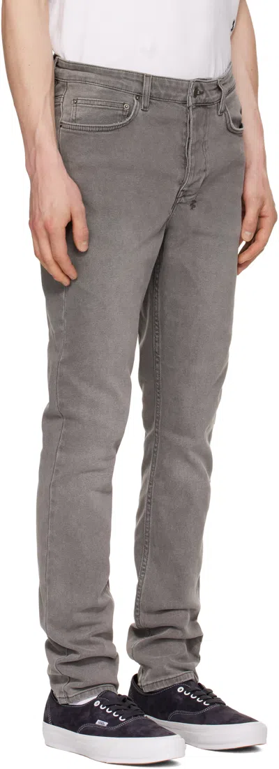 Ksubi Chitch Prodigy Washed Grey Jeans In Gray