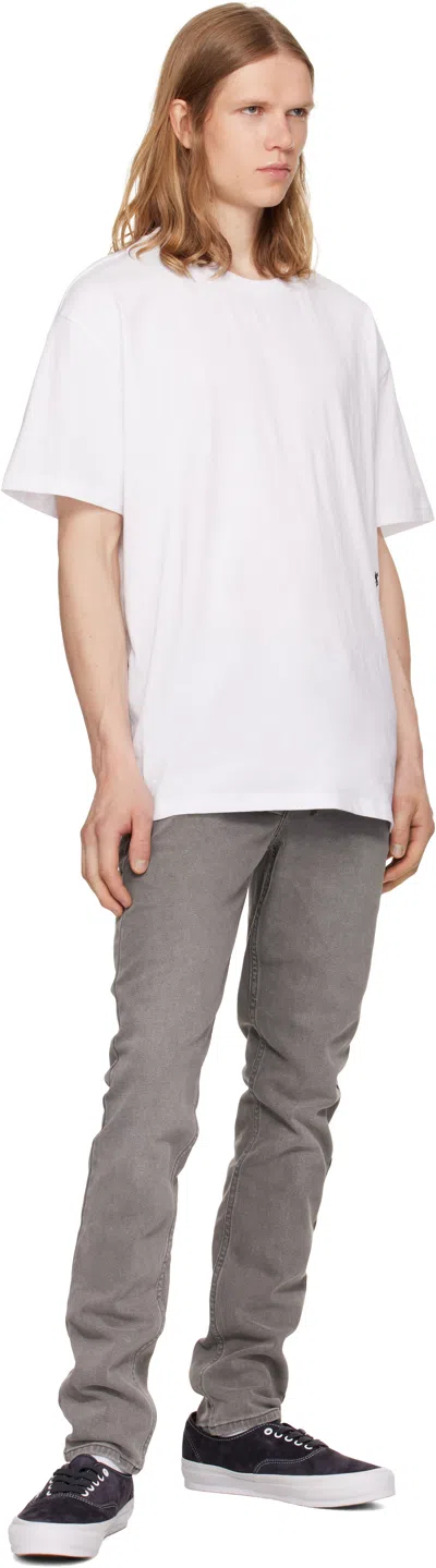 Ksubi Chitch Prodigy Washed Grey Jeans In Gray