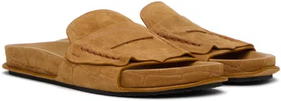 Jacquemus Woman Sandals Tan Size 8 Leather