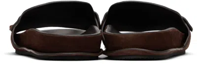 Jacquemus Mocassin Suede Slides