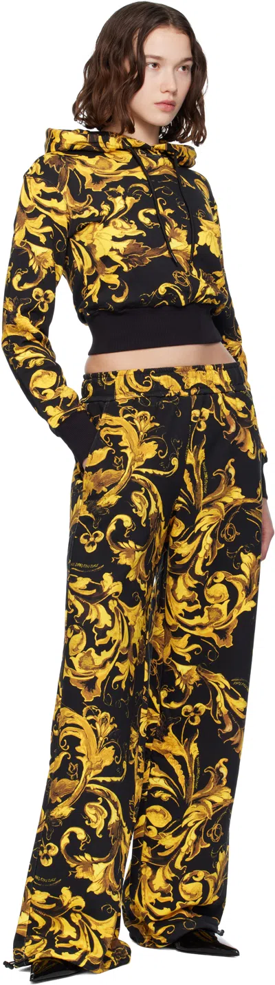 Versace Jeans Couture Pants In Black