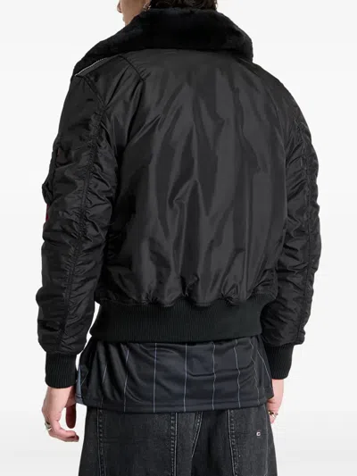 绒毛领飞行员夹克