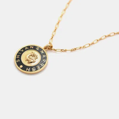Pre-owned Aulerth X Shivan & Narresh Numisma Locket Necklace