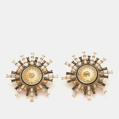 Pre-owned Aulerth X Shivan & Narresh Numisma Star Burst Earrings