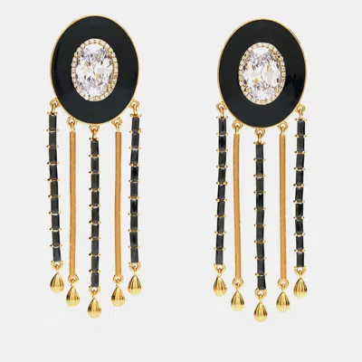 Pre-owned Aulerth X Shivan & Narresh Numisma Fringe Earrings