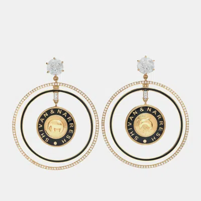 Pre-owned Aulerth X Shivan & Narresh Numisma Annular Earrings