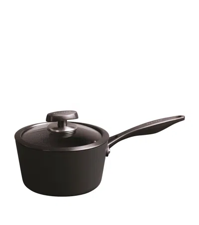 Scanpan Pro Sb+ Saucepan With Lid In Black