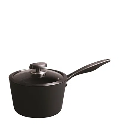 Scanpan Pro Sb+ Saucepan With Lid In Black