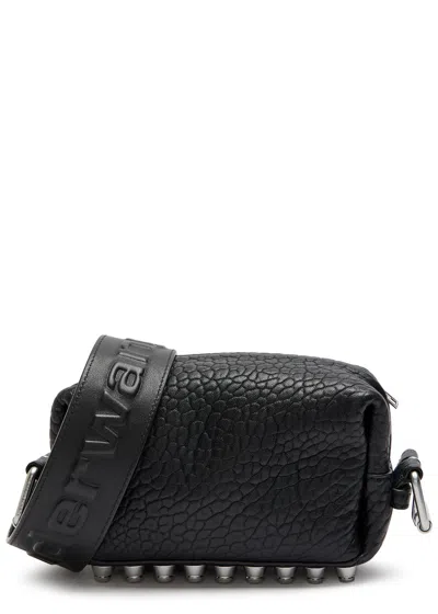 Alexander Wang Black Leather Small Ricco Shoulder Bag