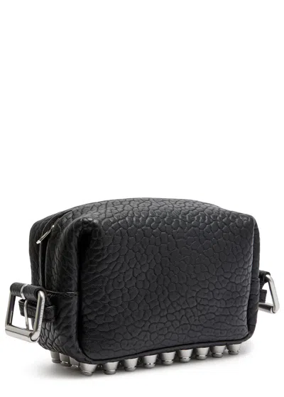 Alexander Wang Black Leather Small Ricco Shoulder Bag