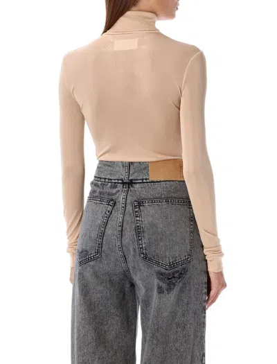 Maison Margiela Body High Neck In Nude
