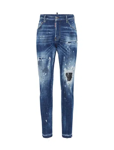Dsquared2 Super Twinky Stretch Cotton Denim Jeans