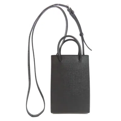 Pre-owned Balenciaga Black Leather Shoulder Bag ()