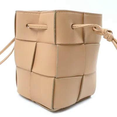 Pre-owned Bottega Veneta Beige Leather Shoulder Bag ()