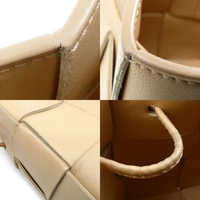 Pre-owned Bottega Veneta Beige Leather Shoulder Bag ()
